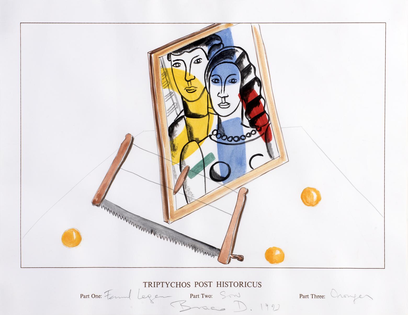 Braco Dimitrijević Triptychos Post Historicus